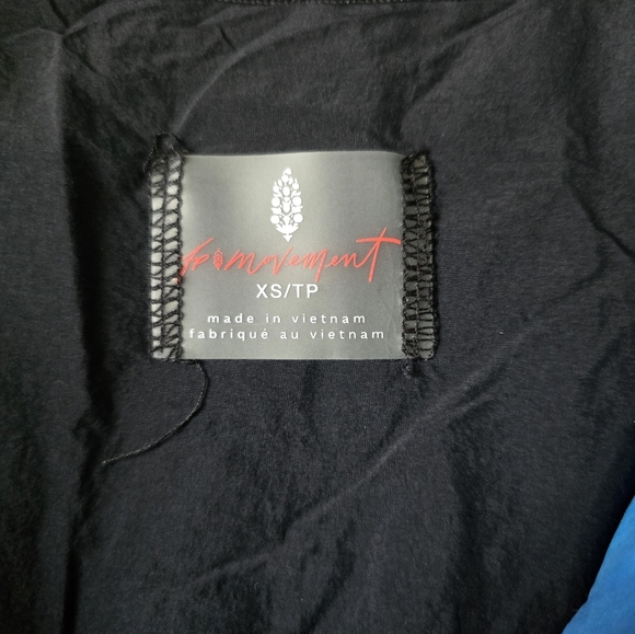 NWT FP Movement Women's Pippa Printed Packable Jacket Blurry Flower size XS - Picture 8 of 10